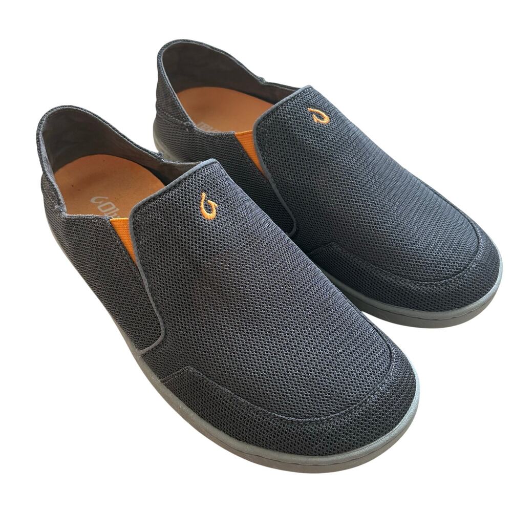 Olukai Nohea Mesh Shoes Mens Size 10.5 Slip On Comfort Loafers Boat Sneakers